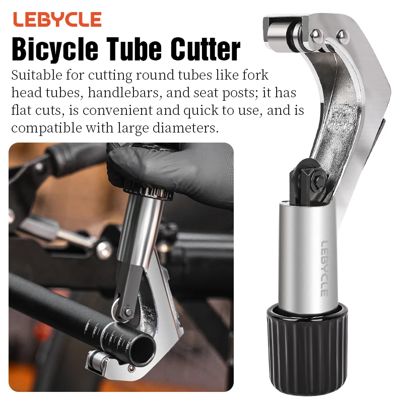 Taglierina Per Tubi Bici – Regolabile 6-42 Mm, Per Acciaio, Rame, PVC E Alluminio Con Lama Di Ricambio