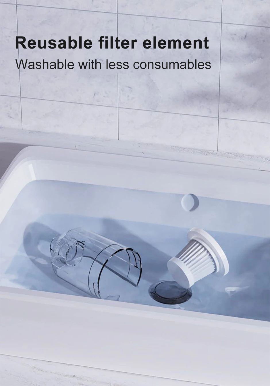 Aspirateur Portable Sans Fil - P[H2688] - Noir - 744 Grammes - Electroménager