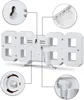 Large 3D LED Digital Clock Multifunctional Creative USB Plug-in Clock Home Decoration Desk Decor Table Alarm Clocks Garden Home 3