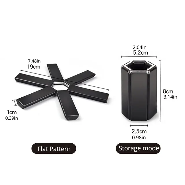 Folding Heat-Resistant Pot Mat 6