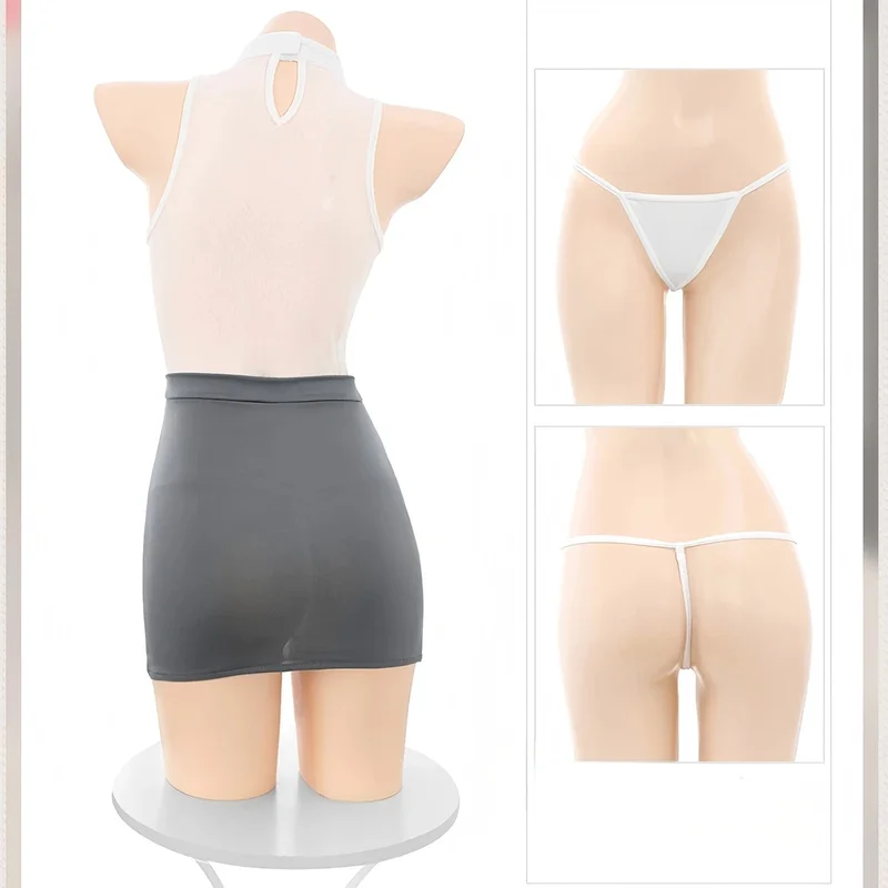 Ladies sexy lingerie; stewardess outfit; secretary lace uniform set;...