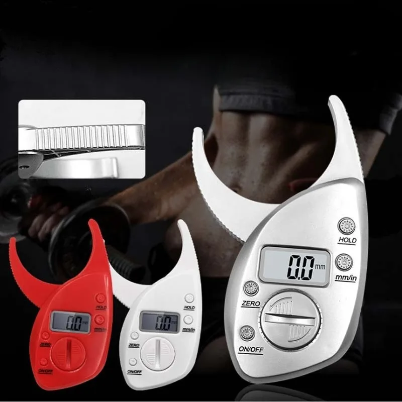 Digital Caliper - Skinfold Measurement Tool For Accurate Body Fat Testing_voghion.com
