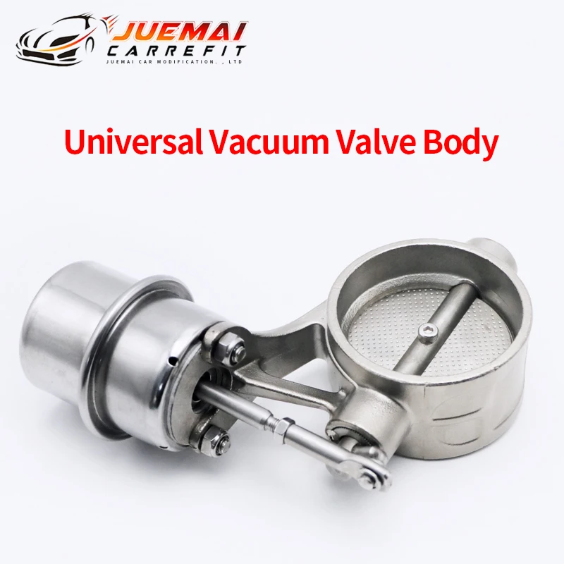 

JUEMAI Stainless Steel Variable Exhaust Control Valve Cutout Set Vacuum Actuator 51MM 60MM 63MM 76MM Pipe Universal 1 Bar Style