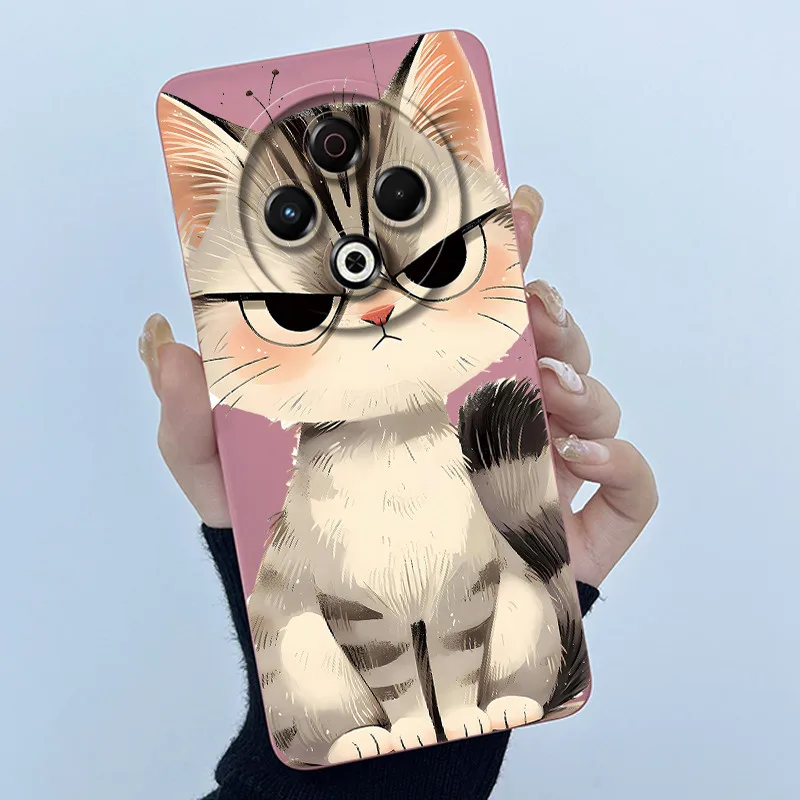 Soft Silicone Phone Case with Sweet Printed Design