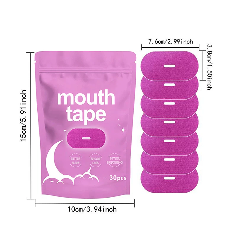 Stop Snoring Patch Nose Breathing Correction Improve Sleeping Promoting Better Breath Portable Night Sleep Mouth Orthosis Tape