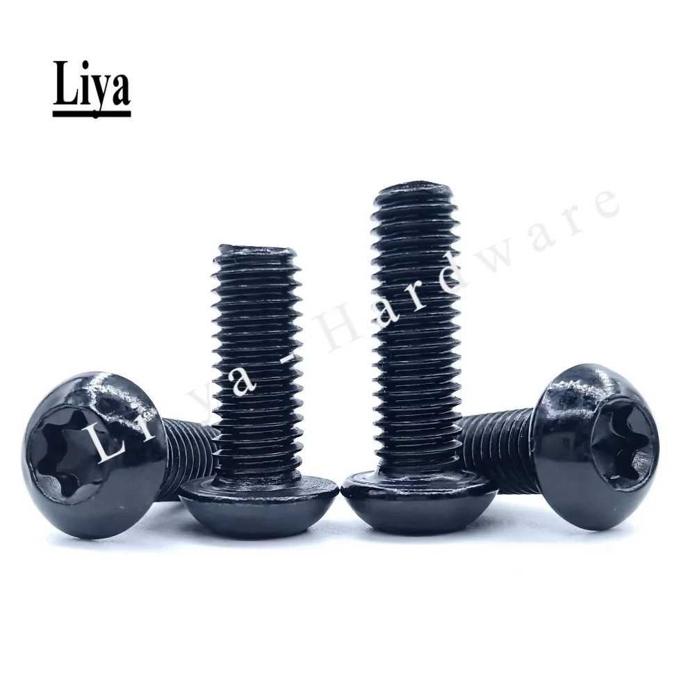 5-50pcs torx screw M2 M2.5 M3 M4 M5 M6 M8 A2 Stainless Steel Torx Button Head Tamper Proof Security Screw
