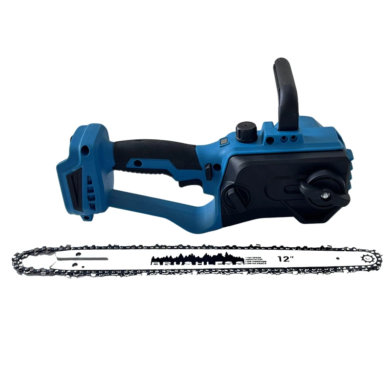 12 Inch with Auto Oiler Cordless Brushless Chainsaw  Electric Saw for Tree Cutti