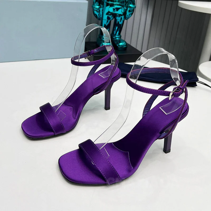 

Female High Heel Sandals Summer 2024 New Style Peep Toe Ankle Buckle Design Women Shoes Hot Selling Items High Heel Sandals