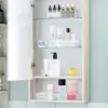 25 PCS Clear Plastic Drawer Organizer Set, 4 Sizes Desk Drawer Divider Organizers and Storage Bins for Makeup, Jewelry, Gadgets 6