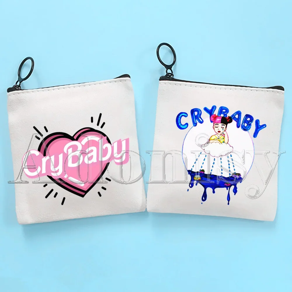 

Melanie Martinez Cry Baby Hip Hop Hipster Canvas Coin Purse Clutch Printing Cloth Coin Purse Student Case Customization