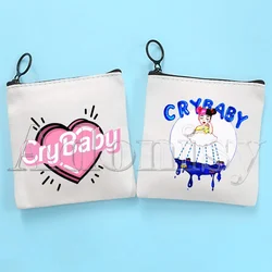 Melanie Martinez Cry Baby Hip Hop Hipster Canvas Coin Purse Clutch Printing Cloth Coin Purse Student Case Customization