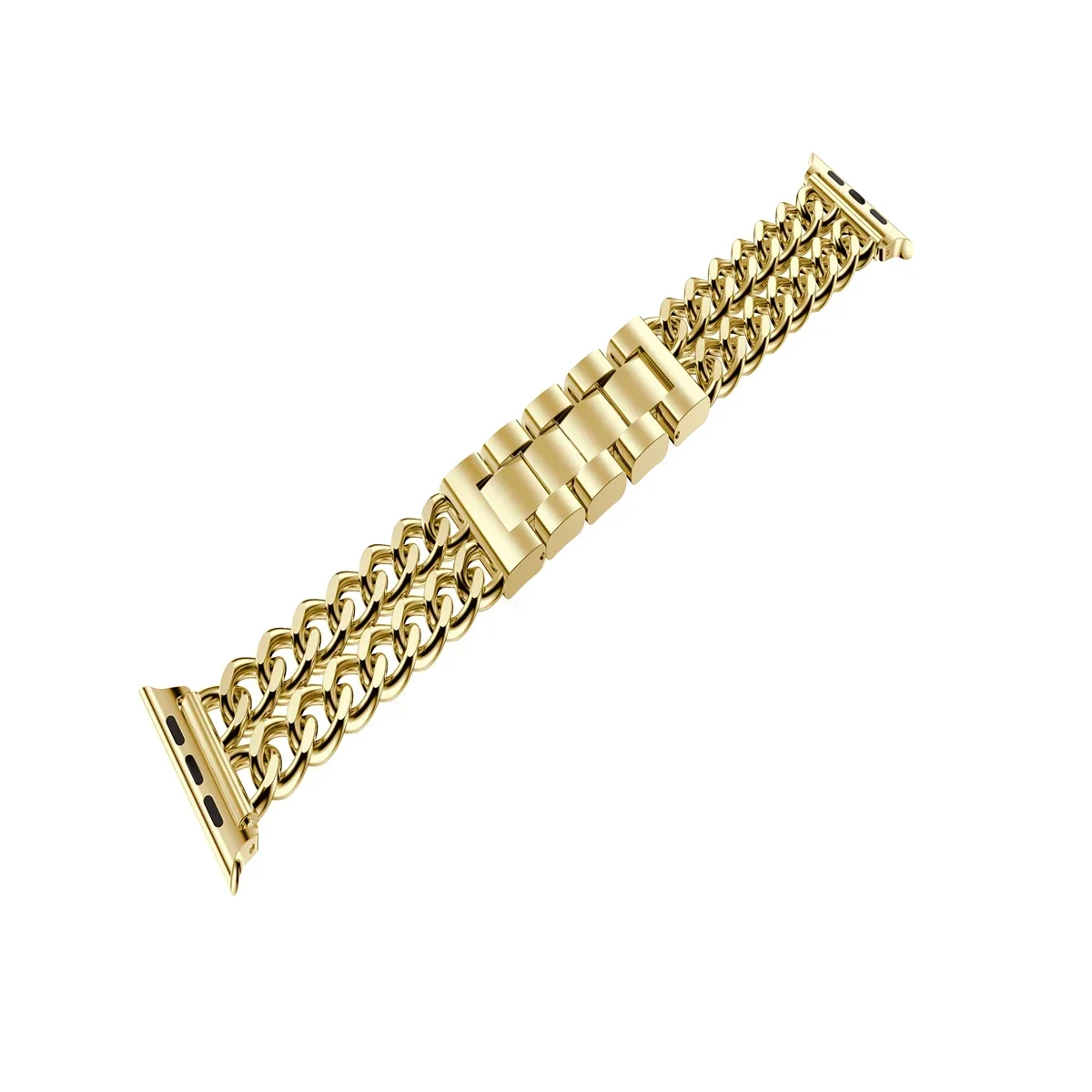 Double Row Stainless Steel For iWatch Band 42/44/45/49mm 38/40/41mm For iWatch Series Ultra Se 8/7/6/5/4/3/2/1_voghion.com