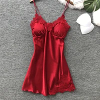 Silk Suspender Sexy Nightdress Pajamas 3