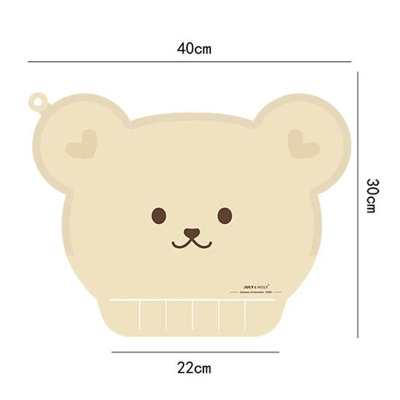 Growth Chair Dining Plate Silicone Table Mat Babies Dining Chair Table Anti-stain Residue Storage Baby Feeding Placemat