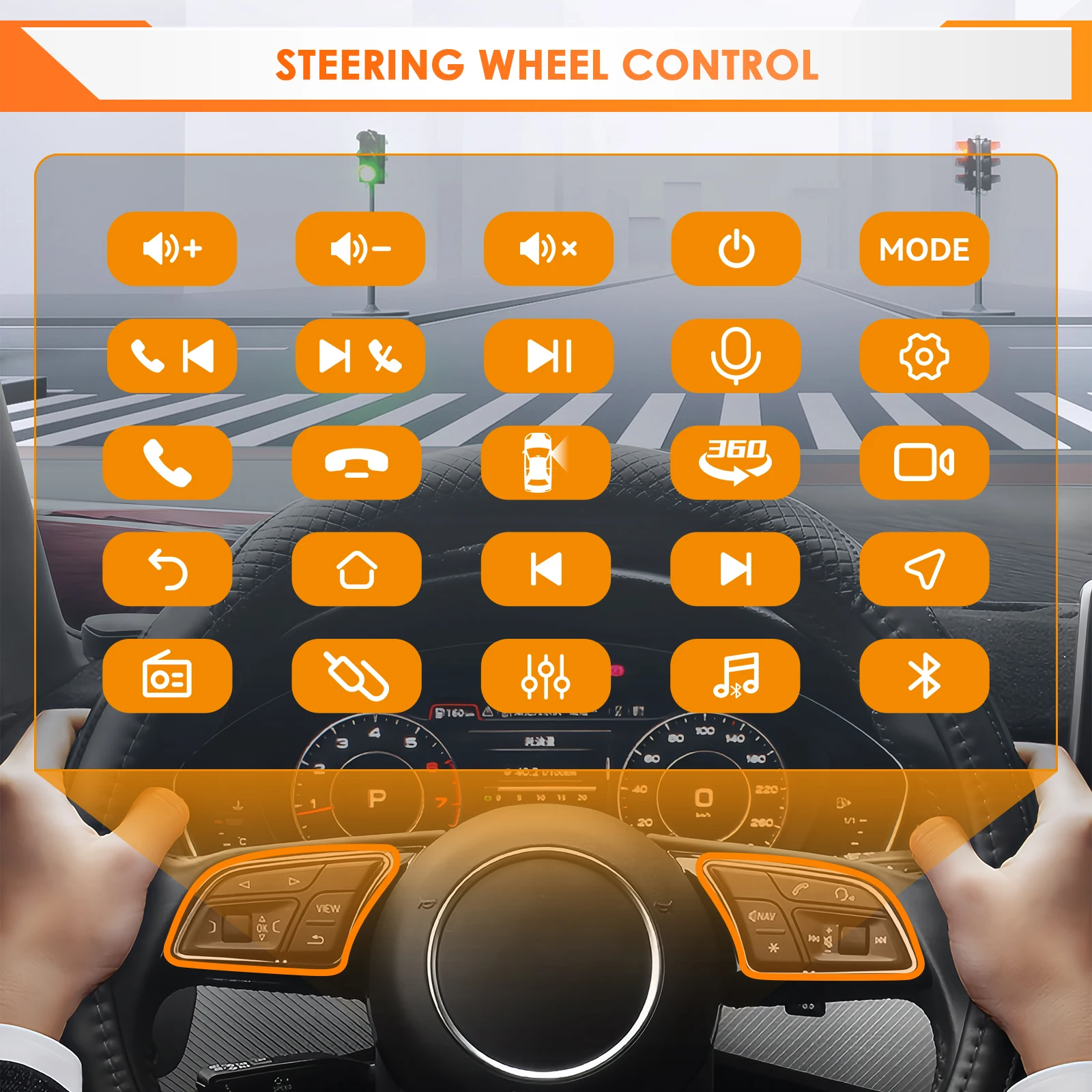 Radio estéreo para coche Hizpo Carplay para Citroen Berlingo 2019, Peugeot Partner Rifter 2020, Opel Combo, reproductor multimedia de vídeo con GPS 3