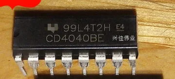 

10PCS New CD4040 CD4040BE DIP-16 serial binary counter / divider