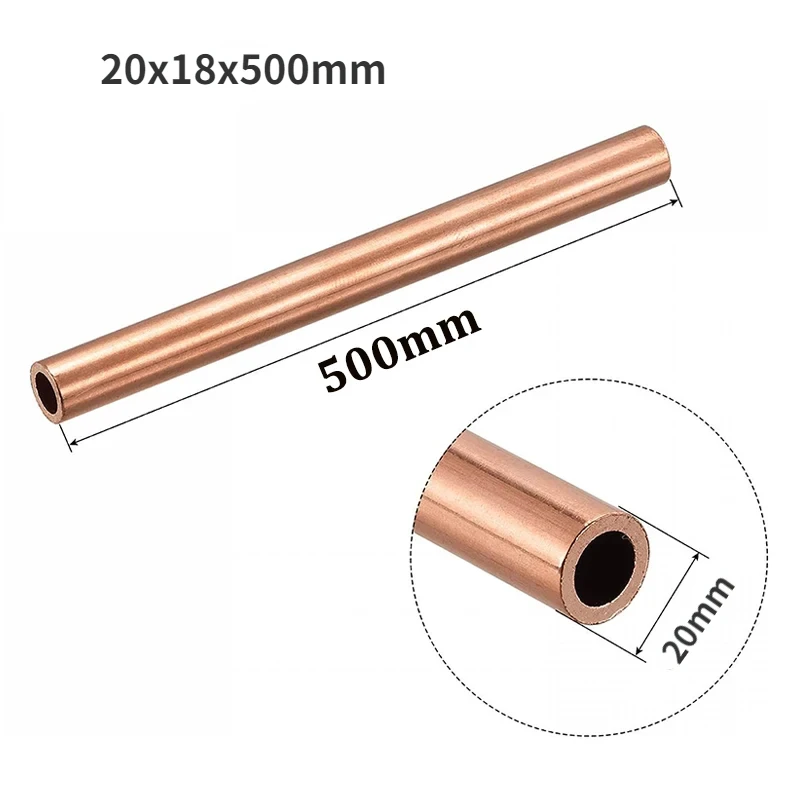 tubo de cobre duro, diâmetro exterior 17mm,