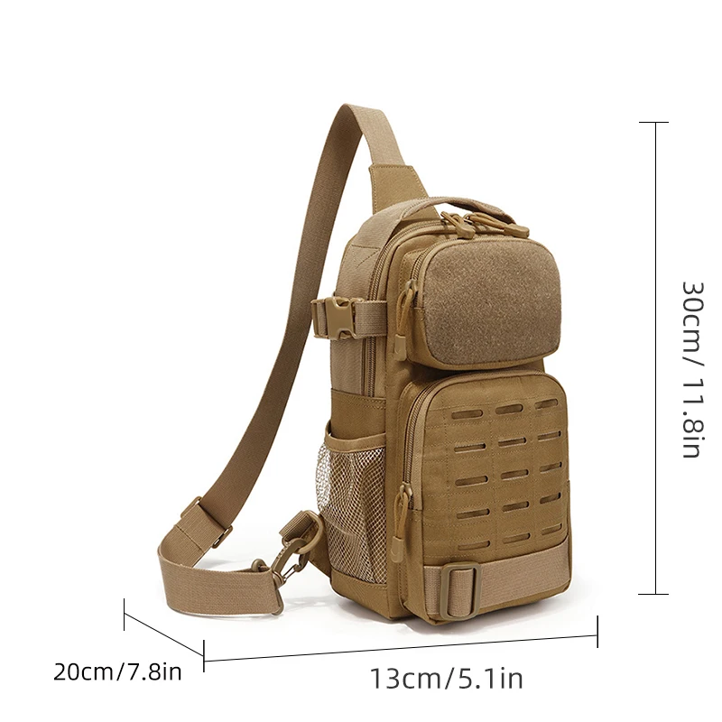 Men Outdoor Bag Big Capacity Riding Crossbody Bag Travel Water-Proof Single Shoulder Men Bags