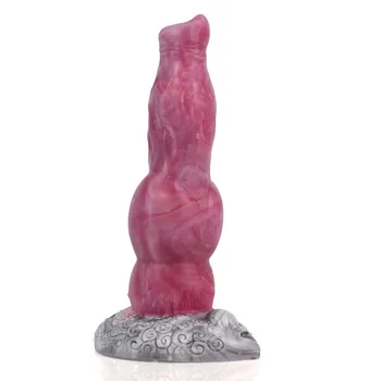 Huge Dog Dildo Animal Penis With Suction Cup LesbianToys Vaginal Masturbation Gory Meat Color Anus Dildos Sex Toys For Men Woman 1