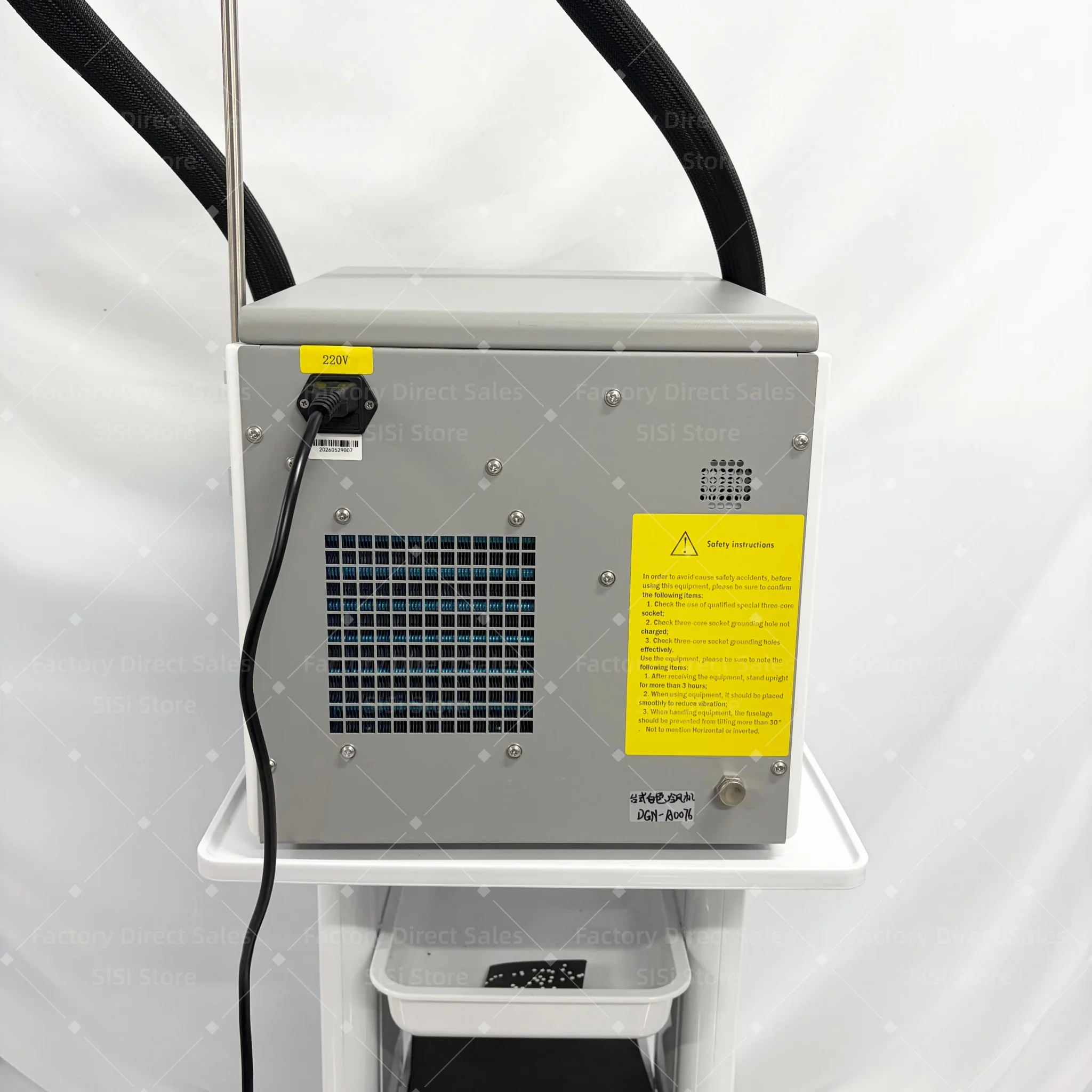 Best-selling Portable Mini Cryo Cold Air Skin Cooling Machine For Laser Device Laser Skin Cooling Device 6
