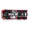 1/14 6x6 Metal Chassis 770S RC Remote Control Tractor Trcuk ST8 Radio Sound Light 2-speed Smoke TOUCAN DIY Painted Finished Car 6