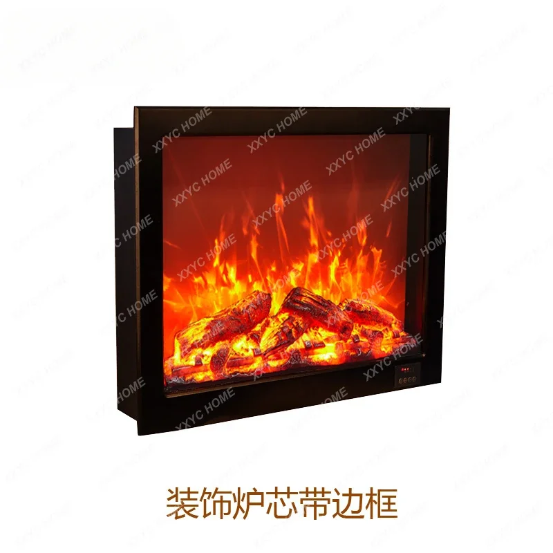 Electronic Simulation Flame Fireplace Fake Flame Decoration Fireplace Core Barbecue Shop Home Heater Embedded biokominek