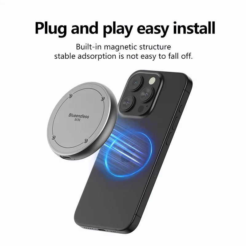 Magnetic M.2 2230 2242 NVMe SSD Enclosure Magsafe SSD Case USB C 3.2 Gen2 for iPhone ipad Pro Steam Deck Computer