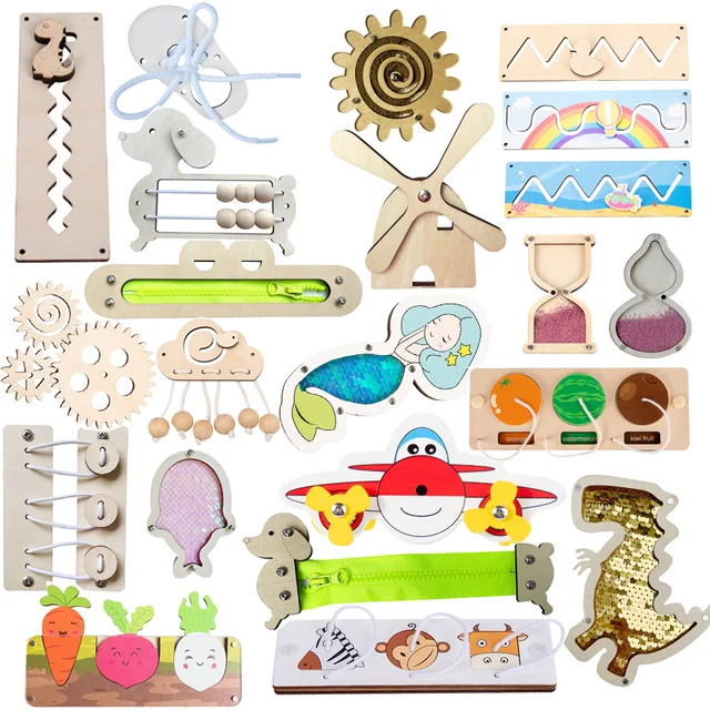 Busy Board Diy Material Accessories: A Perfect Montessori Teaching Aid for Early Education