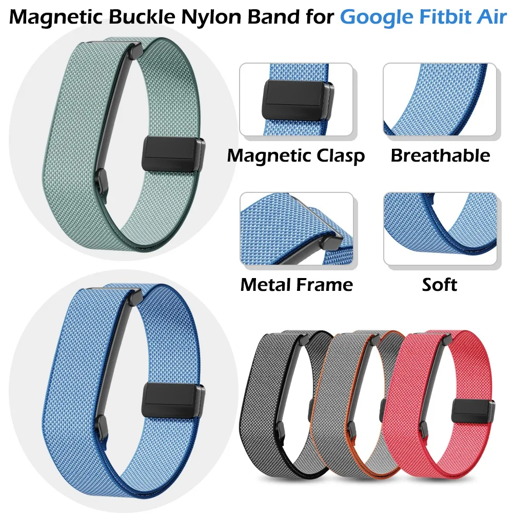Enhanced Nylon Magnetic Wrist Band with Metal Frame