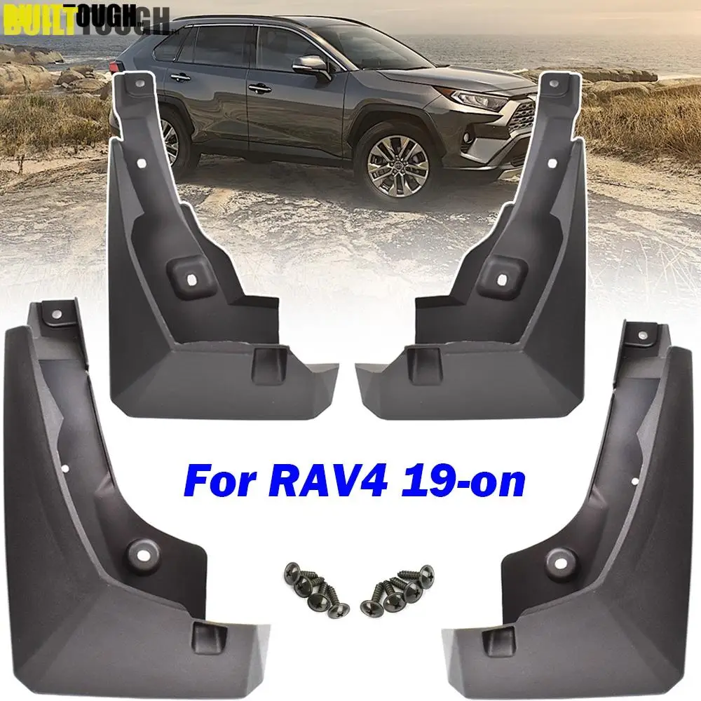 4 Pces Conjunto Para Toyota Rav4 2019 2022 Aletas De Lama Do Carro 