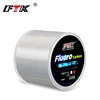 FTK 120m Fishing Line 0.2mm-0.6mm 7.15LB-45LB Fluorocarbon Coating Treatment Process Carbon Surface Nylon Molecules 1