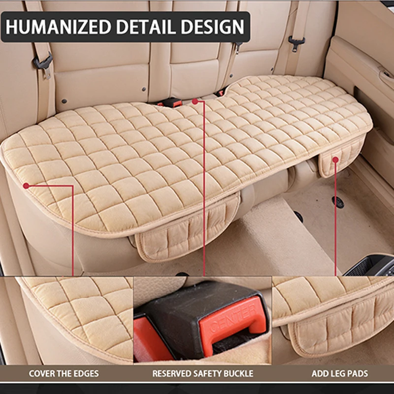 Car Seat Cover Winter Warm Seat Cushion Anti Slip Universal Front Chair Seat Breathable Pad for Vehicle Auto Car Seat Protector