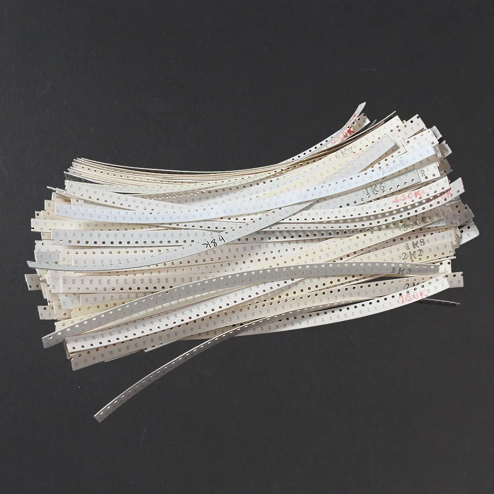 

7300PCS 0R,1R~1M Ohm, 146 Types 0603 Film Resistor Set, 5% SMD Resistor Assorted Kit Pack for Electronic diy, 10 ohm resistor