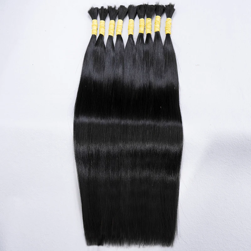 Human Hair Bulk Braiding Hair Natural Human No Weft Unprocessed Vietnamese Extensions Bulk