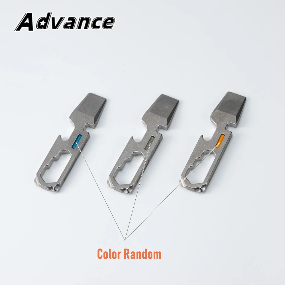 1pc 미니 다기능 EDC 도구 키 체인 액세서리 야외 도구 EDC