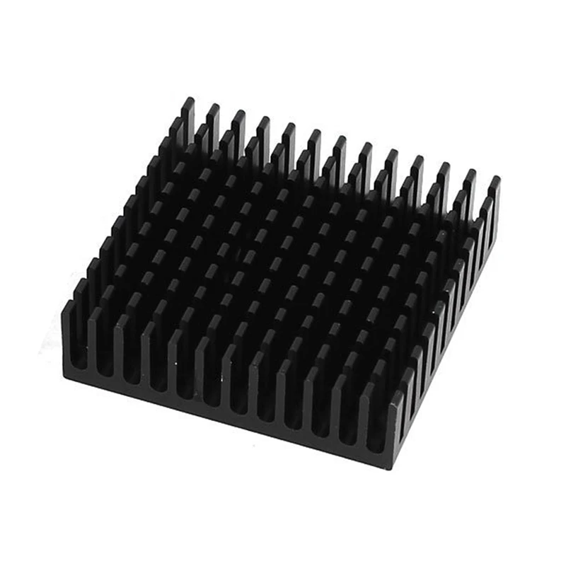 T31C-10 X Black Aluminum Radiator Heat Sink Heat Sink 40 X 40 Mm 11 Mm