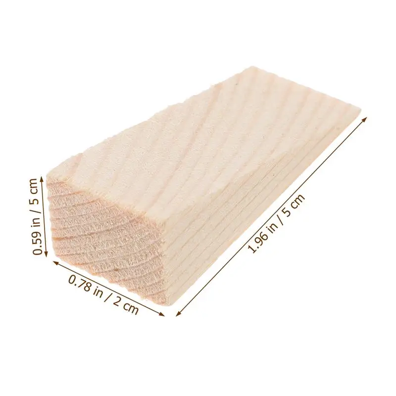 Door Stopper 3/5 PCS Kid Furniture Door Stopper Wedge Sliding Doors Heavy Duty Holder Wooden Child door stopper