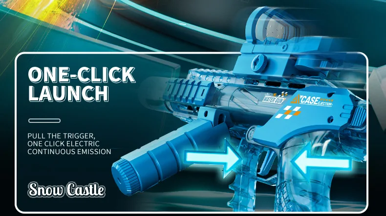 Electric Dragon Water Gun Automatic Squirt Blaster For Kids_voghion.com