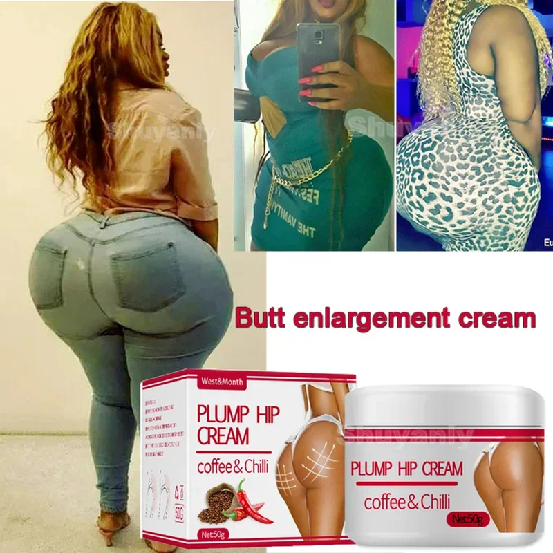 50g Big Ass Butt Enhancement Cream Hip Buttock Fast Growth Butt Enhancer Breast Enlargement Sexy Chest Body Care for Women eelhoe shaping cream fitness fat burning loss weight abdominal and chest muscles abdominal firming cream fast and free shipping