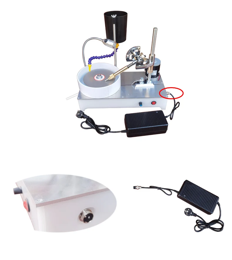 Electric Pusher Jade Seal Engraving Knife Grinding Polisher Gemstone Grinding Ma