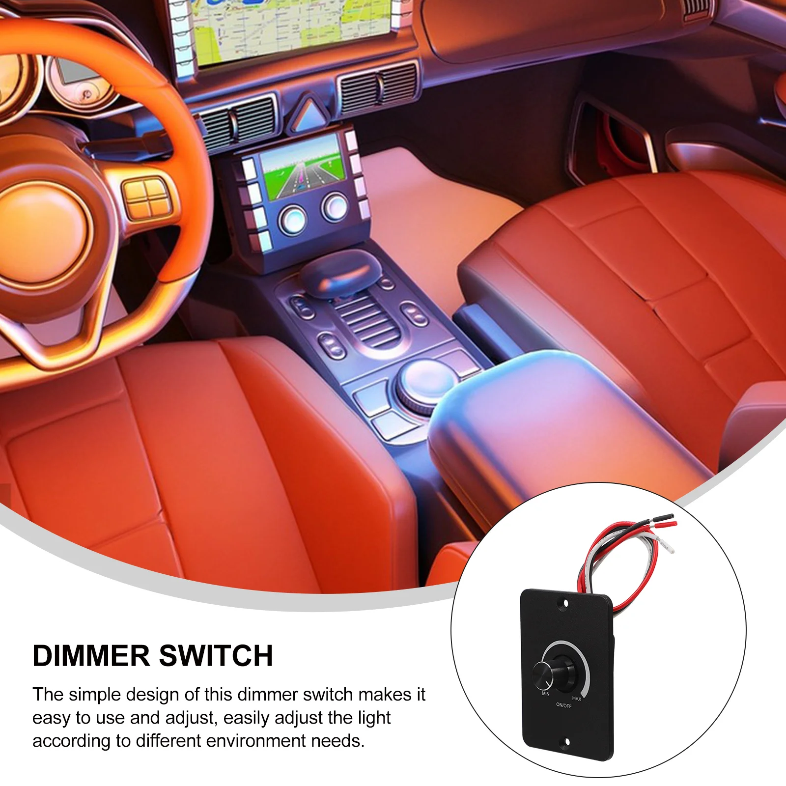 Travel Trailers Dimmer Switch 12V Dimmer Switch Light for Marine Automotive 12v dimmer switch for led lights