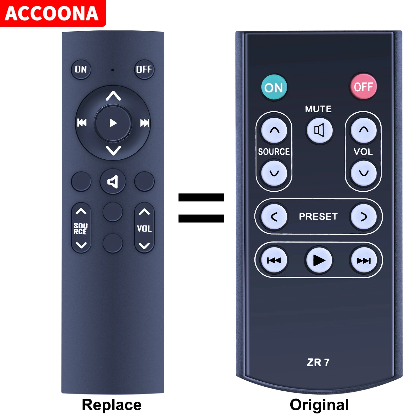 Telecomando Zr7 T 748 Per Ricevitore O Amplificatore Nad