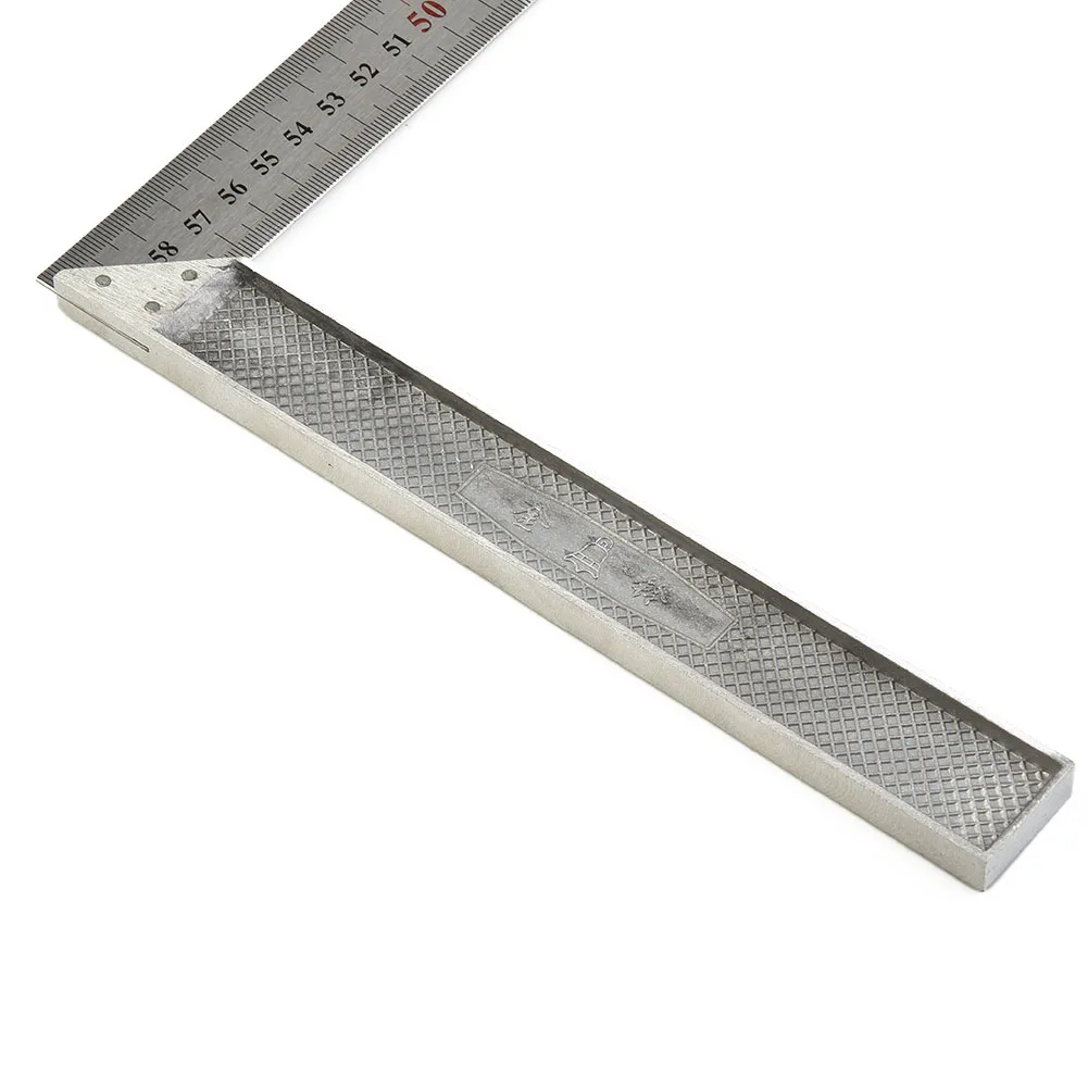 1pc 250mm-600m Square Right Ruler Angle 90 Turning Ruler Construction Carpenter Ruler For Building Framing Gauges Measuring Tool 5