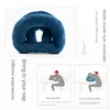 Compact Size Comfortable Office Lunch Desk Break Cushion Pillow Hollow Design Breathable Power Lazy Nap Pillows 5