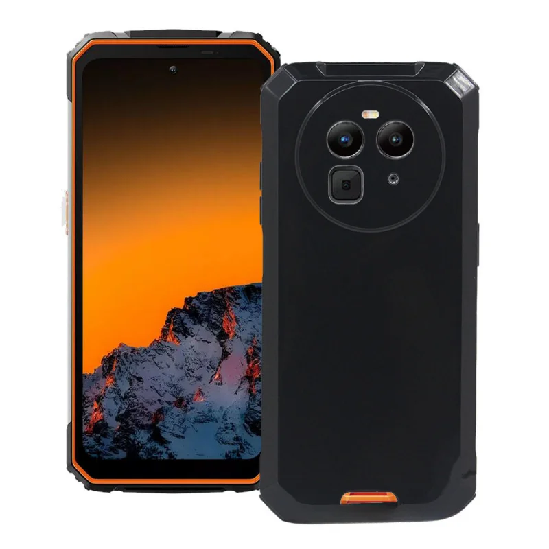 Blackview Soft TPU Clear Black Silicone Protective Phone Case