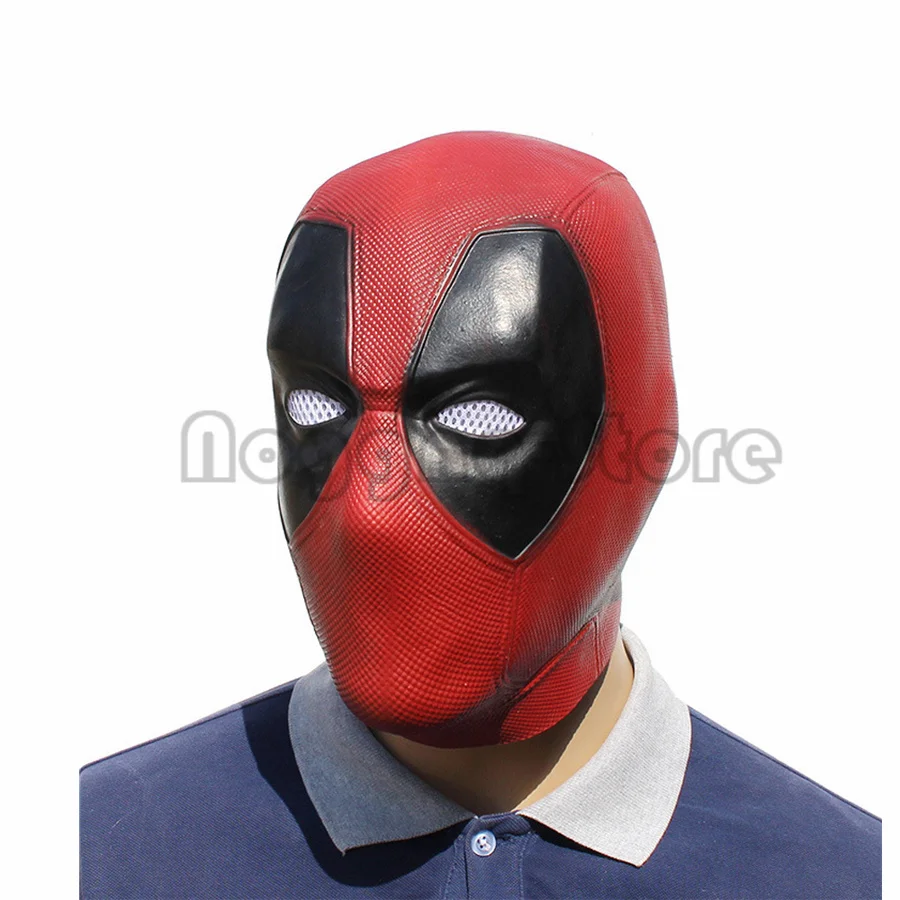 Cosplay Movie Character Superhero Black or Red Deadpool Funny Halloween  Mask Full Face Carnival Party Mardi Gras Costume Props - AliExpress, image size:900x900