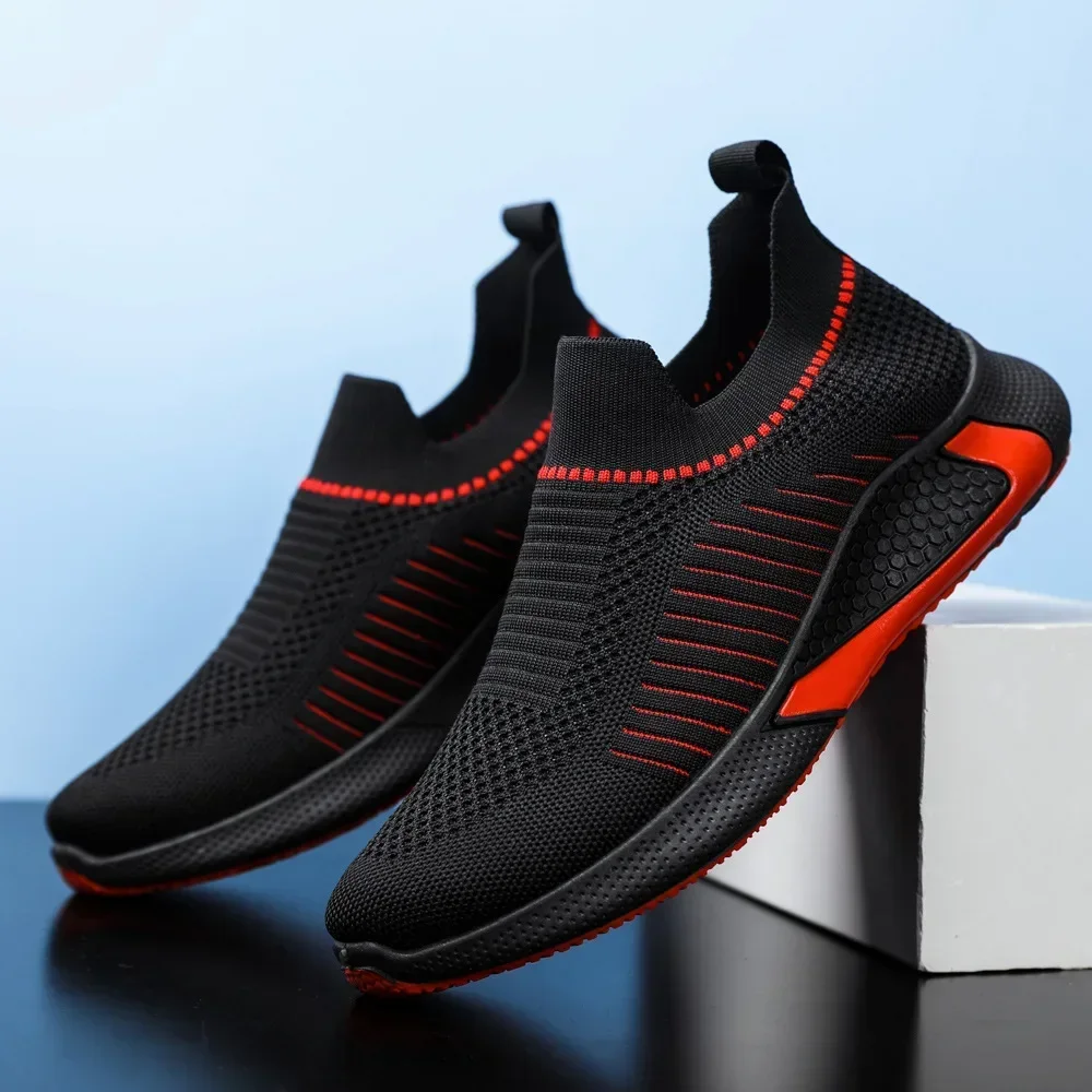 Men's Shoes 2024 Casual Shoes Breathable and Comfortable Sports Students Soft Bottom Non-slip Running  Men 4
