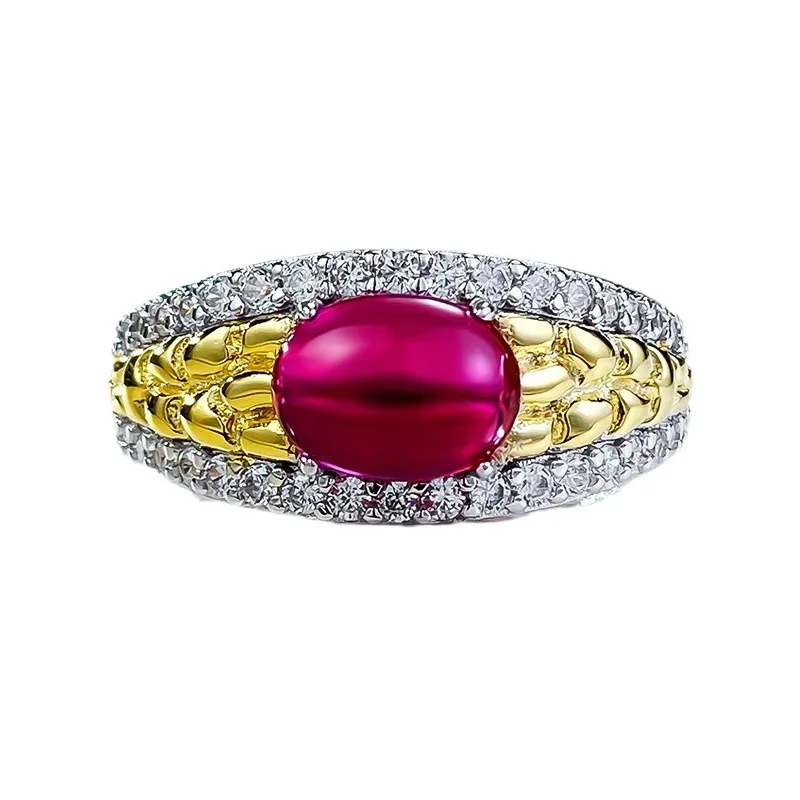 

Кольцо женское из серебра 925 пробы, 6 х8 мм