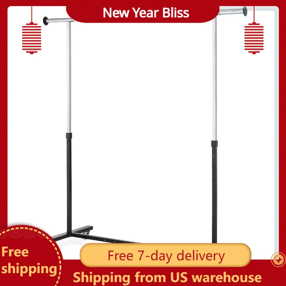 

Металлические дешевые шкафы для спальни, шкаф для одежды, регулируемая раздвижная вешалка для одежды, черная и хромированная мебель для гардероба