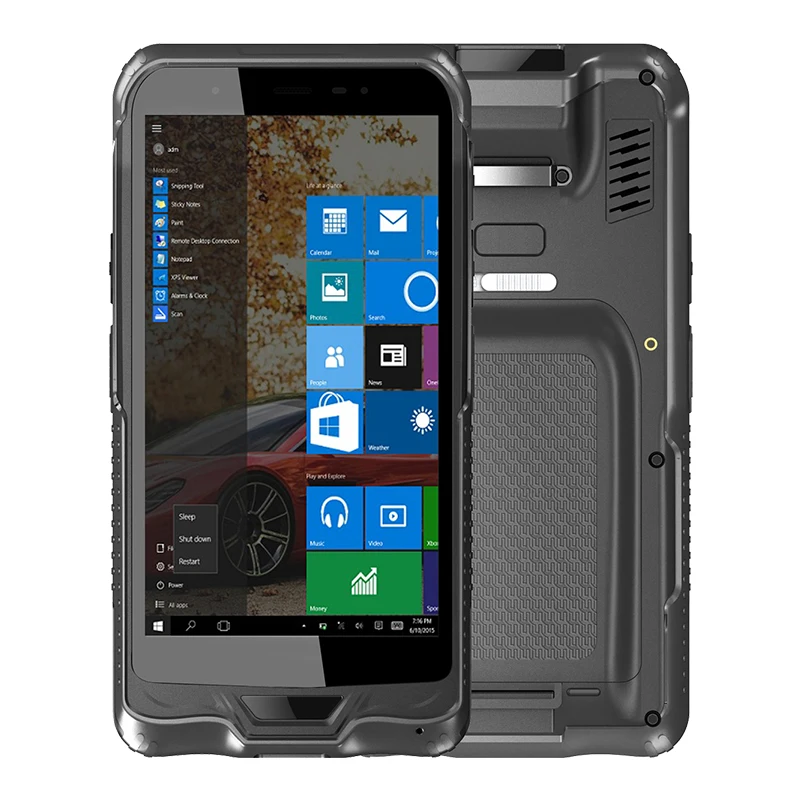 

CENAVA прочный портативный терминал Win10 Ip67 водонепроницаемый ручной промышленный PDAS со сканером штрих-кода